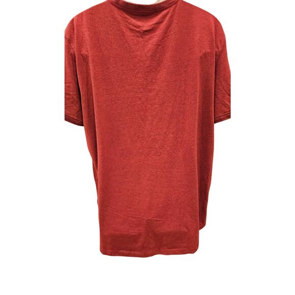 American Eagle flex sz XXL 3 button lived in henley red casual comfort soft - Picture 4 of 8